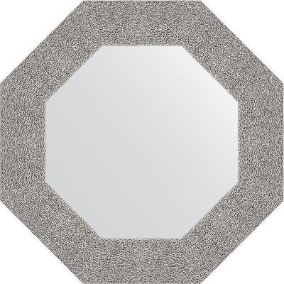 Зеркало Evoform Octagon 57х57 BY 3802 в багетной раме - Чеканка серебряная 90