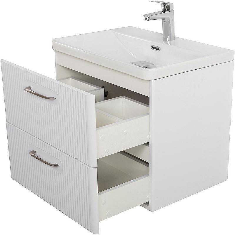 Тумба под раковину BelBagno Due 50 DUE-500-2C-SO-BL-P подвесная Bianco Lucido, купить, цена, заказать, магазин, доставка, скидка, промокод, купить, цена, заказать, магазин, доставка, скидка, промокод