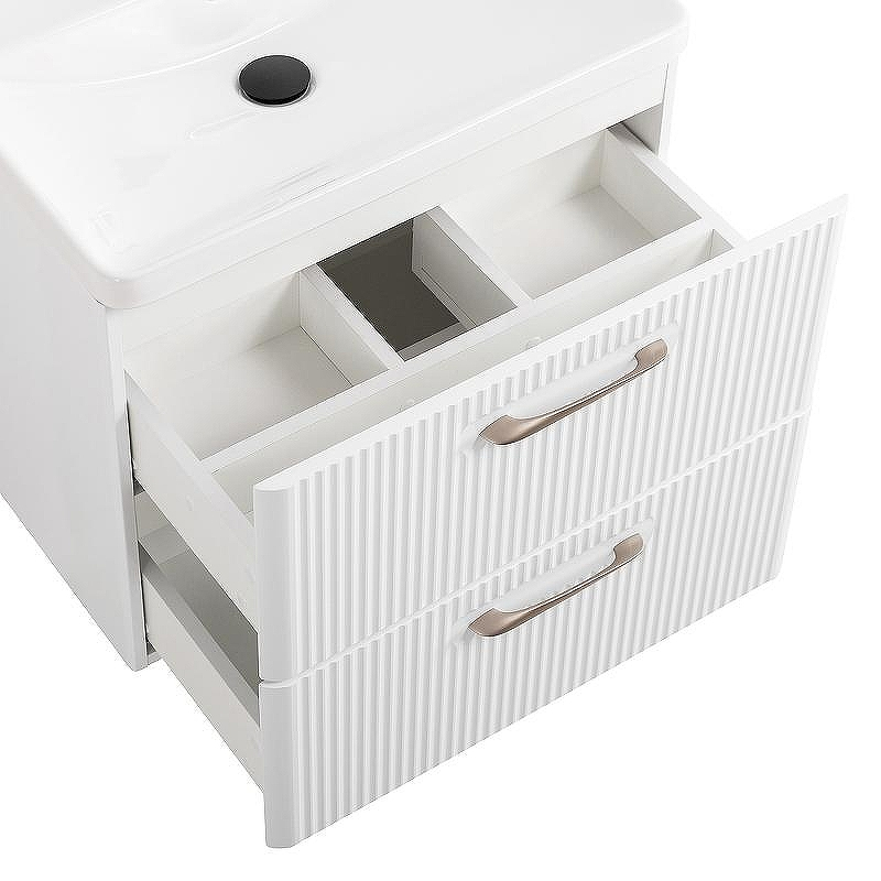 Тумба под раковину BelBagno Due 50 DUE-500-2C-SO-BL-P подвесная Bianco Lucido, купить, цена, заказать, магазин, доставка, скидка, промокод, купить, цена, заказать, магазин, доставка, скидка, промокод