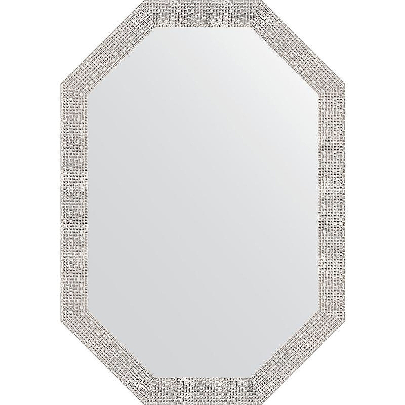 Зеркало Evoform Octagon 48x68 BY 7005 в багетной раме - Мозаика хром 46, купить, цена, заказать, магазин, доставка, скидка, промокод, купить, цена, заказать, магазин, доставка, скидка, промокод