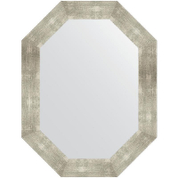 Зеркало Evoform Polygon 86х66 BY 7199 в багетной раме - Алюминий 90, купить, цена, заказать, магазин, доставка, скидка, промокод, купить, цена, заказать, магазин, доставка, скидка, промокод