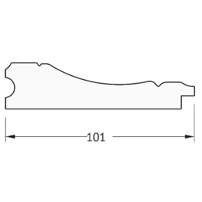 Зеркало Evoform Octagon 64х64 BY 7376 в багетной раме - Вензель бронзовый 101