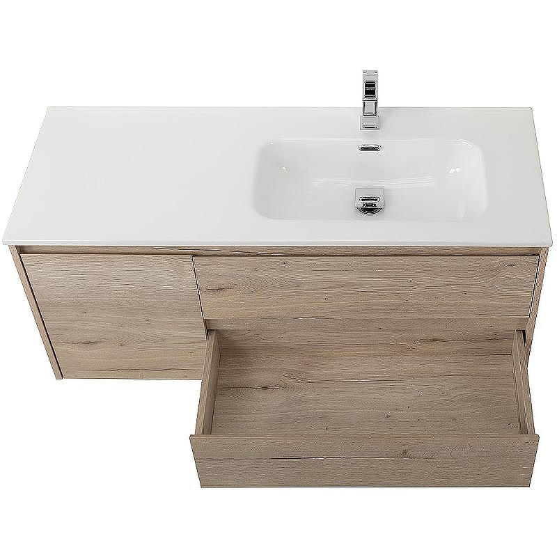 Тумба под раковину BelBagno Kraft 100 R KRAFT-1000-2C-1A-SO-RGB-R подвесная Rovere Galifax Bianco, купить, цена, заказать, магазин, доставка, скидка, промокод, купить, цена, заказать, магазин, доставка, скидка, промокод