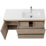 Тумба под раковину BelBagno Kraft 100 R KRAFT-1000-2C-1A-SO-RGB-R подвесная Rovere Galifax Bianco, купить, цена, заказать, магазин, доставка, скидка, промокод, купить, цена, заказать, магазин, доставка, скидка, промокод