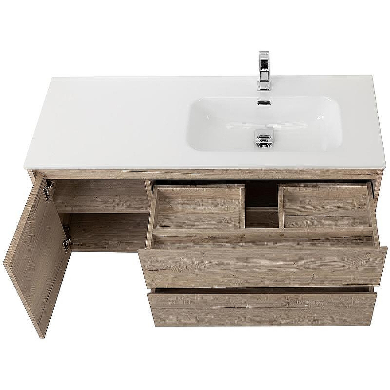 Тумба под раковину BelBagno Kraft 100 R KRAFT-1000-2C-1A-SO-RGB-R подвесная Rovere Galifax Bianco, купить, цена, заказать, магазин, доставка, скидка, промокод, купить, цена, заказать, магазин, доставка, скидка, промокод