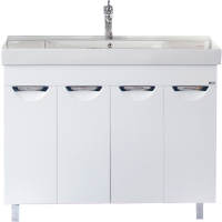 Тумба с раковиной Misty София 100 УТ000000297 Белая глянцевая, купить, цена, заказать, магазин, доставка, скидка, промокод, купить, цена, заказать, магазин, доставка, скидка, промокод