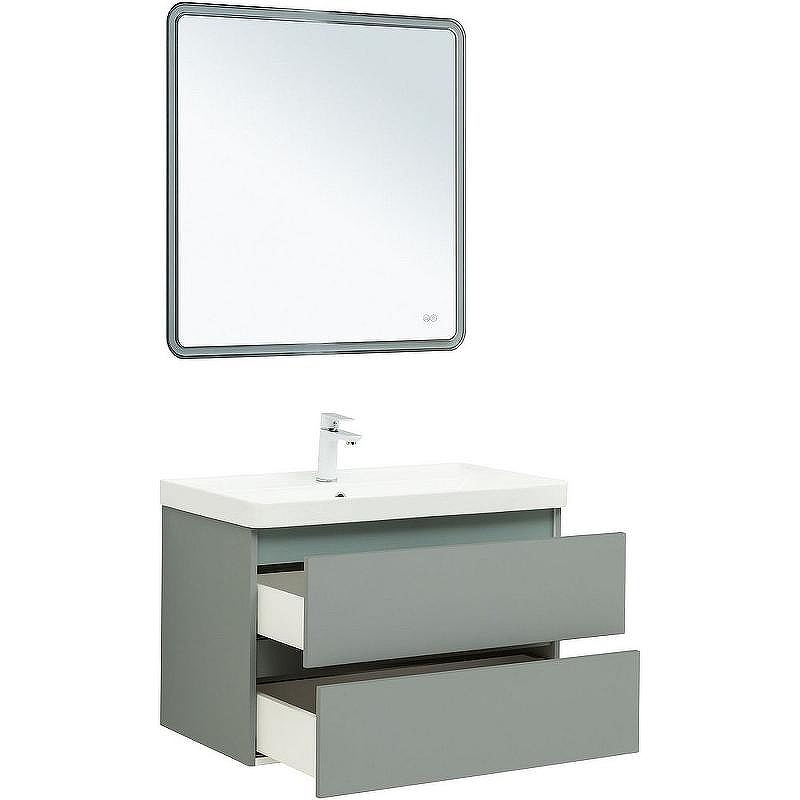 Тумба под раковину Aquanet Вега 2.0 80 337961 подвесная Мисти грин, купить, цена, заказать, магазин, доставка, скидка, промокод, купить, цена, заказать, магазин, доставка, скидка, промокод