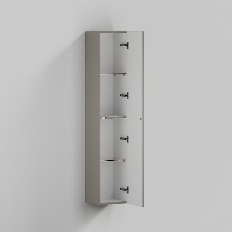 Шкаф пенал La Fenice Elba 30 FNC-05-ELB-C-30 подвесной Бежевый матовый, купить, цена, заказать, магазин, доставка, скидка, промокод, купить, цена, заказать, магазин, доставка, скидка, промокод