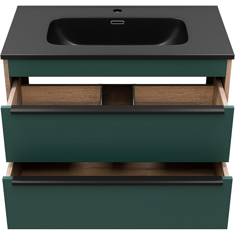 Тумба с раковиной Brevita Greenwood 80 УТ000024347 подвесная Зеленая матовая Дуб Галифакс олово, купить, цена, заказать, магазин, доставка, скидка, промокод, купить, цена, заказать, магазин, доставка, скидка, промокод