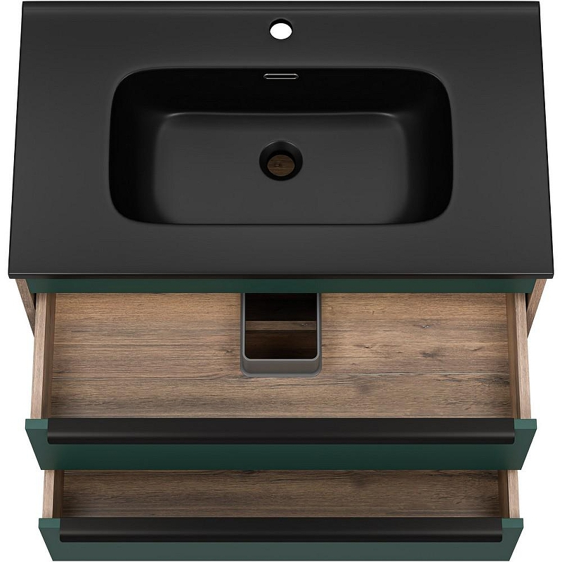 Тумба с раковиной Brevita Greenwood 80 УТ000024347 подвесная Зеленая матовая Дуб Галифакс олово, купить, цена, заказать, магазин, доставка, скидка, промокод, купить, цена, заказать, магазин, доставка, скидка, промокод