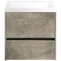 Тумба под раковину Art&Max Family-500-2C-SO-CV подвесная Цемент, купить, цена, заказать, магазин, доставка, скидка, промокод, купить, цена, заказать, магазин, доставка, скидка, промокод