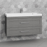Тумба под раковину СанТа Венера 100 221021 подвесная Дуб серый, купить, цена, заказать, магазин, доставка, скидка, промокод, купить, цена, заказать, магазин, доставка, скидка, промокод