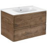 Тумба под раковину Vincea Vico 80 VMC-2V800VO подвесная V.Oak, купить, цена, заказать, магазин, доставка, скидка, промокод, купить, цена, заказать, магазин, доставка, скидка, промокод
