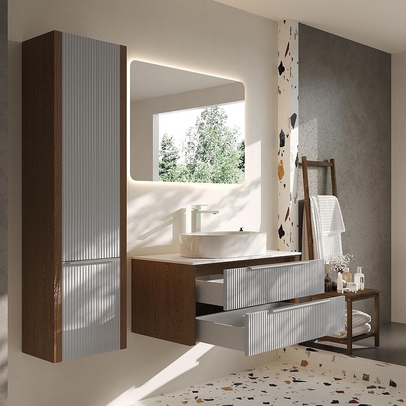 Шкаф пенал ЗОВ Валенсия 45 PVS цвет Камень, купить, цена, заказать, магазин, доставка, скидка, промокод, купить, цена, заказать, магазин, доставка, скидка, промокод