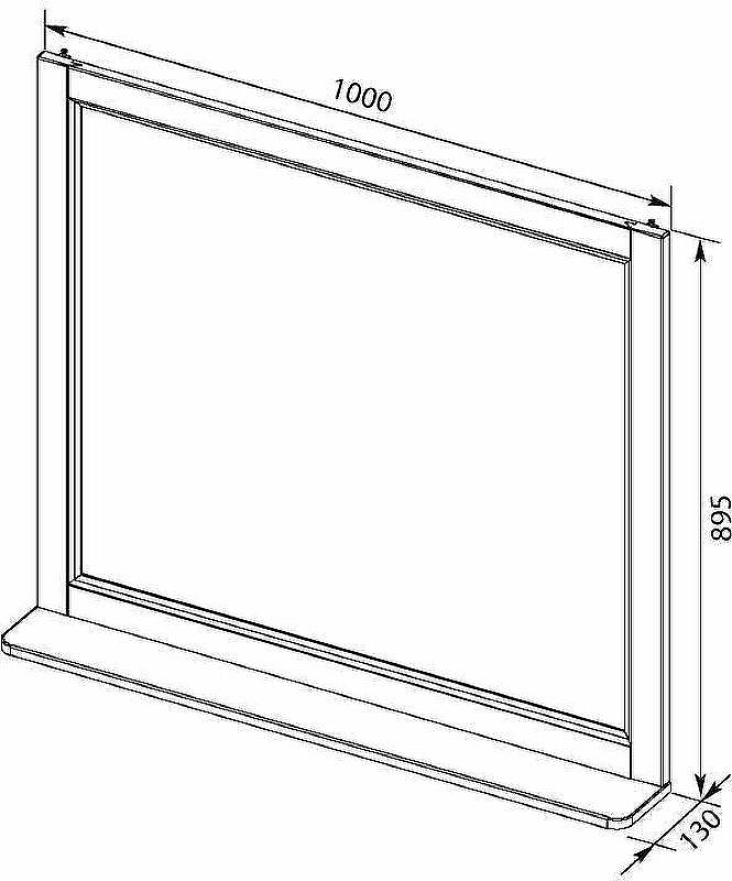 Зеркало Aquanet Бостон М 100 209674 Белое, купить, цена, заказать, магазин, доставка, скидка, промокод, купить, цена, заказать, магазин, доставка, скидка, промокод