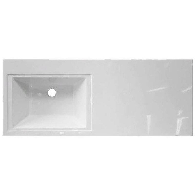 Тумба с раковиной Эстет Dallas Luxe 100 L ФР-00002321 подвесная Белая, купить, цена, заказать, магазин, доставка, скидка, промокод, купить, цена, заказать, магазин, доставка, скидка, промокод