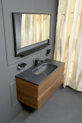 Тумба под раковину Boheme Armadi Art Vallessi 100 837-100-D подвесная Dark Oak