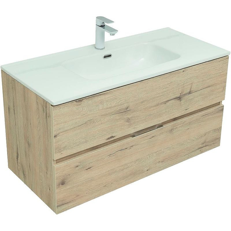 Тумба под раковину Aquanet Алвита New 100 277521 подвесная Дуб Веллингтон, купить, цена, заказать, магазин, доставка, скидка, промокод, купить, цена, заказать, магазин, доставка, скидка, промокод