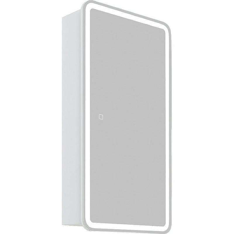 Зеркальный шкаф BelBagno Marino 40 SPC-MAR-400/800-1A-LED-TCH с подсветкой Белый, купить, цена, заказать, магазин, доставка, скидка, промокод, купить, цена, заказать, магазин, доставка, скидка, промокод