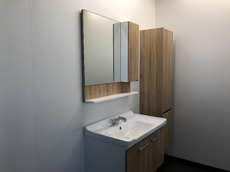 Зеркальный шкаф Comforty Рига 80 00004139024 Дуб сонома, купить, цена, заказать, магазин, доставка, скидка, промокод, купить, цена, заказать, магазин, доставка, скидка, промокод