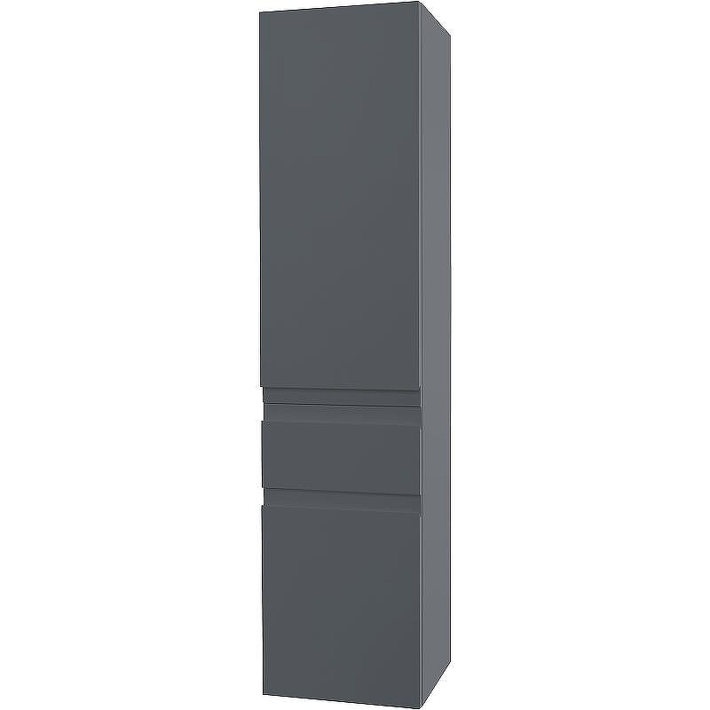 Шкаф пенал Jacob Delafon Madeleine 35 L EB2069G-J54 подвесной Серый матовый, купить, цена, заказать, магазин, доставка, скидка, промокод, купить, цена, заказать, магазин, доставка, скидка, промокод