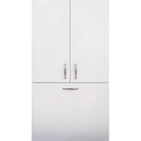 Подвесной шкаф DIWO Суздаль 60 СО-Су08060-01П1Я c бельевой корзиной Белый, купить, цена, заказать, магазин, доставка, скидка, промокод, купить, цена, заказать, магазин, доставка, скидка, промокод