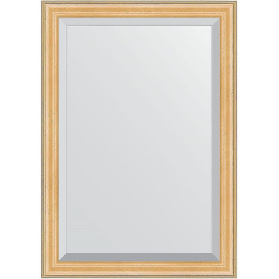 Зеркало Evoform Exclusive 101х71 BY 1193 с фацетом в багетной раме - Сосна 62