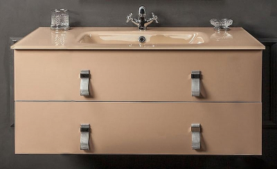 Тумба под раковину Boheme Armadi Art NeoArt 110 831-110-CP подвесная Cappucino