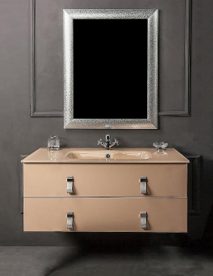 Тумба под раковину Boheme Armadi Art NeoArt 110 831-110-CP подвесная Cappucino