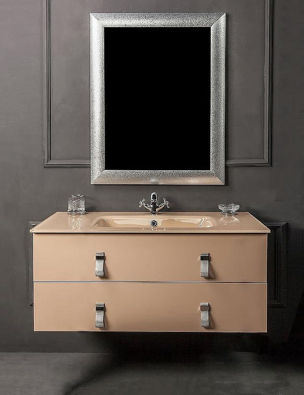 Тумба под раковину Boheme Armadi Art NeoArt 110 831-110-CP подвесная Cappucino, купить, цена, заказать, магазин, доставка, скидка, промокод, купить, цена, заказать, магазин, доставка, скидка, промокод