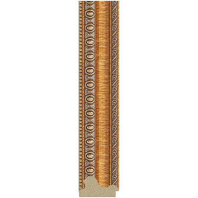 Зеркало Evoform Definite 75х55 BY 3042 в багетной раме - Золотые бусы на бронзе 60