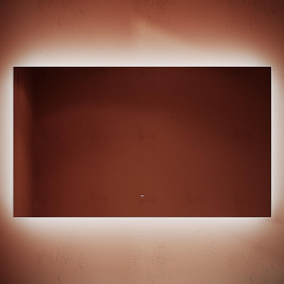 Зеркало Sancos Square 120 SQ1200 с подсветкой с сенсорным выключателем