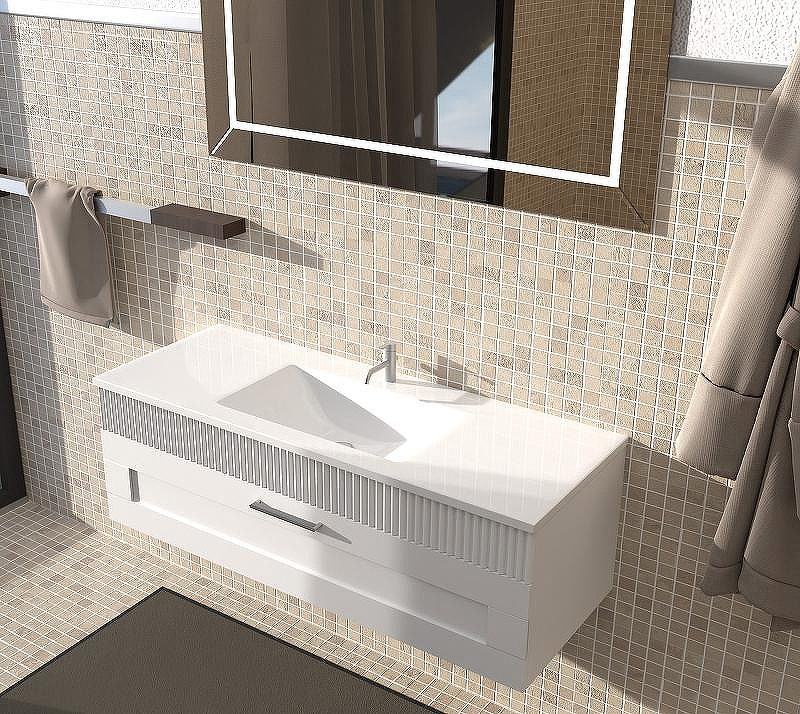 Тумба c раковиной SanVit Турин-1 90 kturin1090 подвесная Белая, купить, цена, заказать, магазин, доставка, скидка, промокод, купить, цена, заказать, магазин, доставка, скидка, промокод