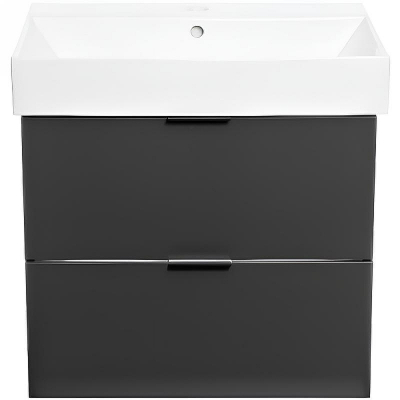 Тумба с раковиной Veedi Modern Line 85 14000017 подвесная Графит