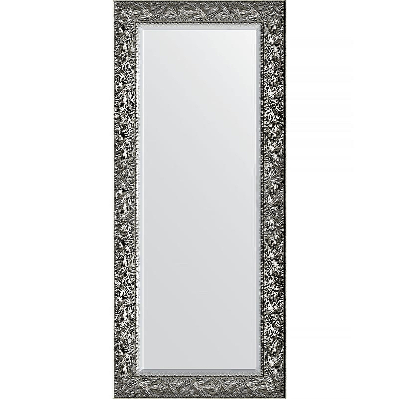 Зеркало Evoform Exclusive 159х69 BY 3572 с фацетом в багетной раме - Византия серебро 99, купить, цена, заказать, магазин, доставка, скидка, промокод, купить, цена, заказать, магазин, доставка, скидка, промокод