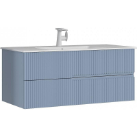 Тумба с раковиной Orka Moonlight 120 5001507 подвесная Голубая матовая, купить, цена, заказать, магазин, доставка, скидка, промокод, купить, цена, заказать, магазин, доставка, скидка, промокод