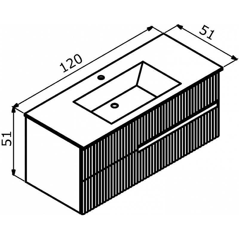 Тумба с раковиной Orka Moonlight 120 5001507 подвесная Голубая матовая, купить, цена, заказать, магазин, доставка, скидка, промокод, купить, цена, заказать, магазин, доставка, скидка, промокод