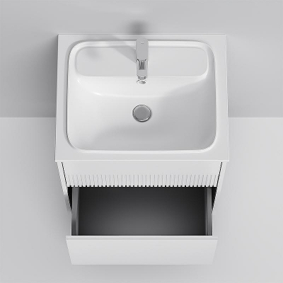 Тумба под раковину AM.PM Func 60 M8FFUX0602WM подвесная Белая матовая