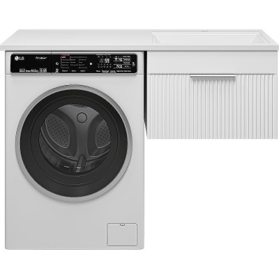 Тумба с раковиной Brevita Enfida 120 R УТ000016095 подвесная Белая матовая