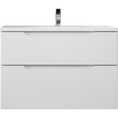 Тумба под раковину Raval Wector 90 Wct.01.90/P/W/MD подвесная Белая