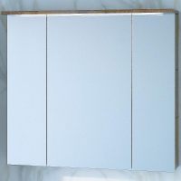 Зеркальный шкаф Бриклаер Кристалл 75 4627125417238 с подсветкой Дуб гранж песочный, купить, цена, заказать, магазин, доставка, скидка, промокод, купить, цена, заказать, магазин, доставка, скидка, промокод