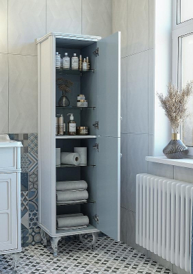 Шкаф пенал Caprigo Borgo 40 R 33450R-B231 Белый матовый