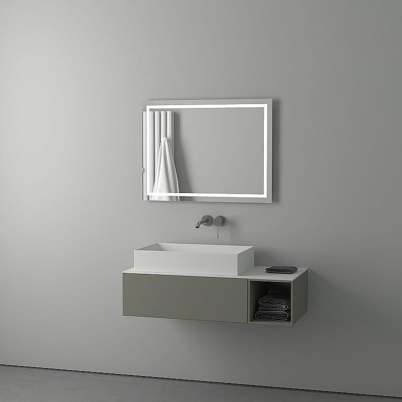 Зеркало Evoform Ledline 60x80 BY 2135 с подсветкой 24 W - без выключателя, купить, цена, заказать, магазин, доставка, скидка, промокод, купить, цена, заказать, магазин, доставка, скидка, промокод