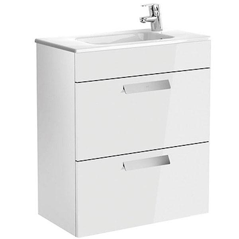 Тумба под раковину Roca Debba 60 ZRU9302708 подвесная Белая, купить, цена, заказать, магазин, доставка, скидка, промокод, купить, цена, заказать, магазин, доставка, скидка, промокод