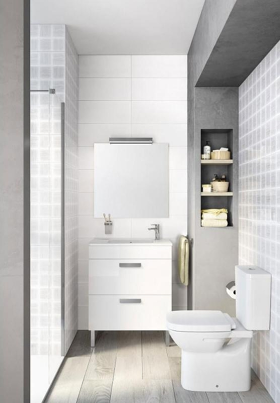 Тумба под раковину Roca Debba 60 ZRU9302708 подвесная Белая, купить, цена, заказать, магазин, доставка, скидка, промокод, купить, цена, заказать, магазин, доставка, скидка, промокод