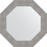 Зеркало Evoform Octagon 67х67 BY 3803 в багетной раме - Чеканка серебряная 90, купить, цена, заказать, магазин, доставка, скидка, промокод, купить, цена, заказать, магазин, доставка, скидка, промокод