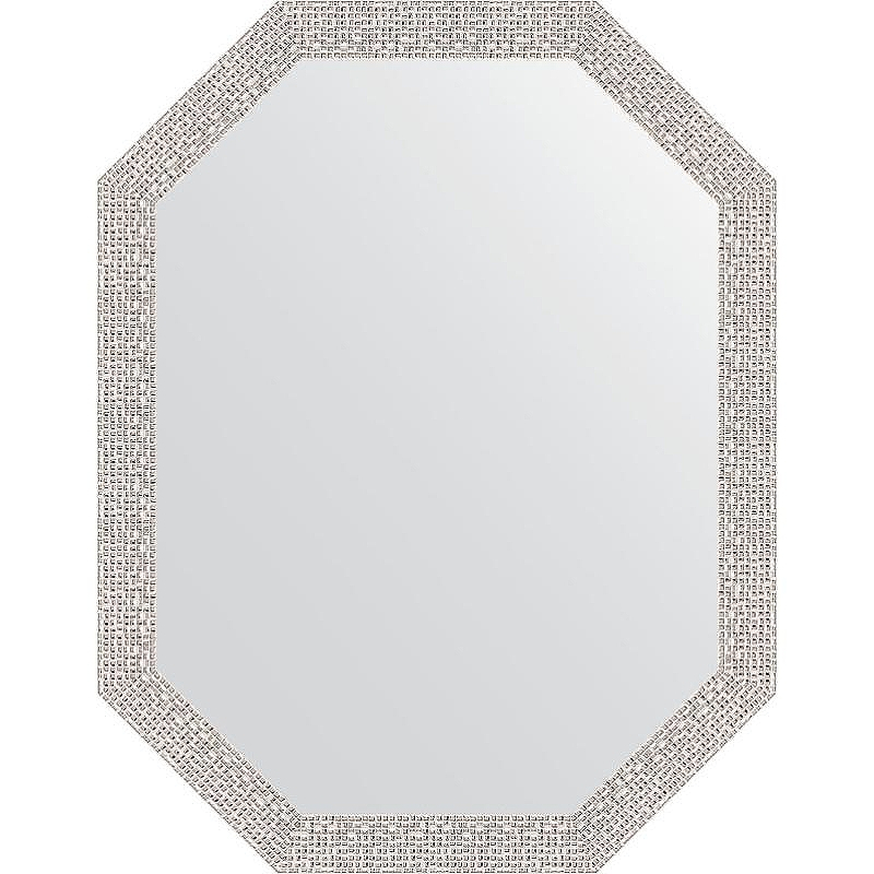 Зеркало Evoform Octagon 53x68 BY 7006 в багетной раме - Мозаика хром 46, купить, цена, заказать, магазин, доставка, скидка, промокод, купить, цена, заказать, магазин, доставка, скидка, промокод
