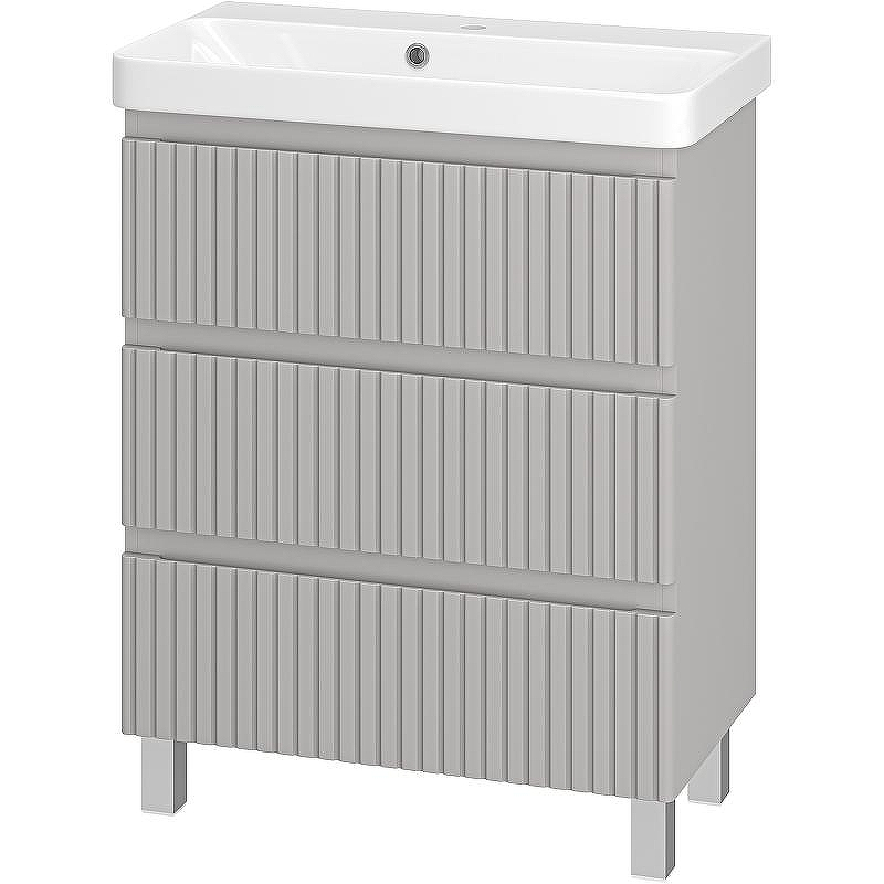 Тумба с раковиной Brevita Victory 70 УТ000023621 Серый шелк, купить, цена, заказать, магазин, доставка, скидка, промокод, купить, цена, заказать, магазин, доставка, скидка, промокод