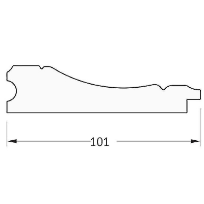 Зеркало Evoform Octagon 64х64 BY 7378 в багетной раме - Вензель серебряный 101