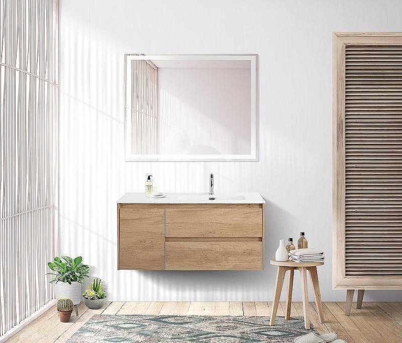Тумба под раковину BelBagno Kraft 100 R KRAFT-1000-2C-1A-SO-RNN-R подвесная Rovere Nebrasca Nature, купить, цена, заказать, магазин, доставка, скидка, промокод, купить, цена, заказать, магазин, доставка, скидка, промокод